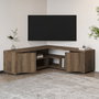 Hanah Home Soporte de TV Roble